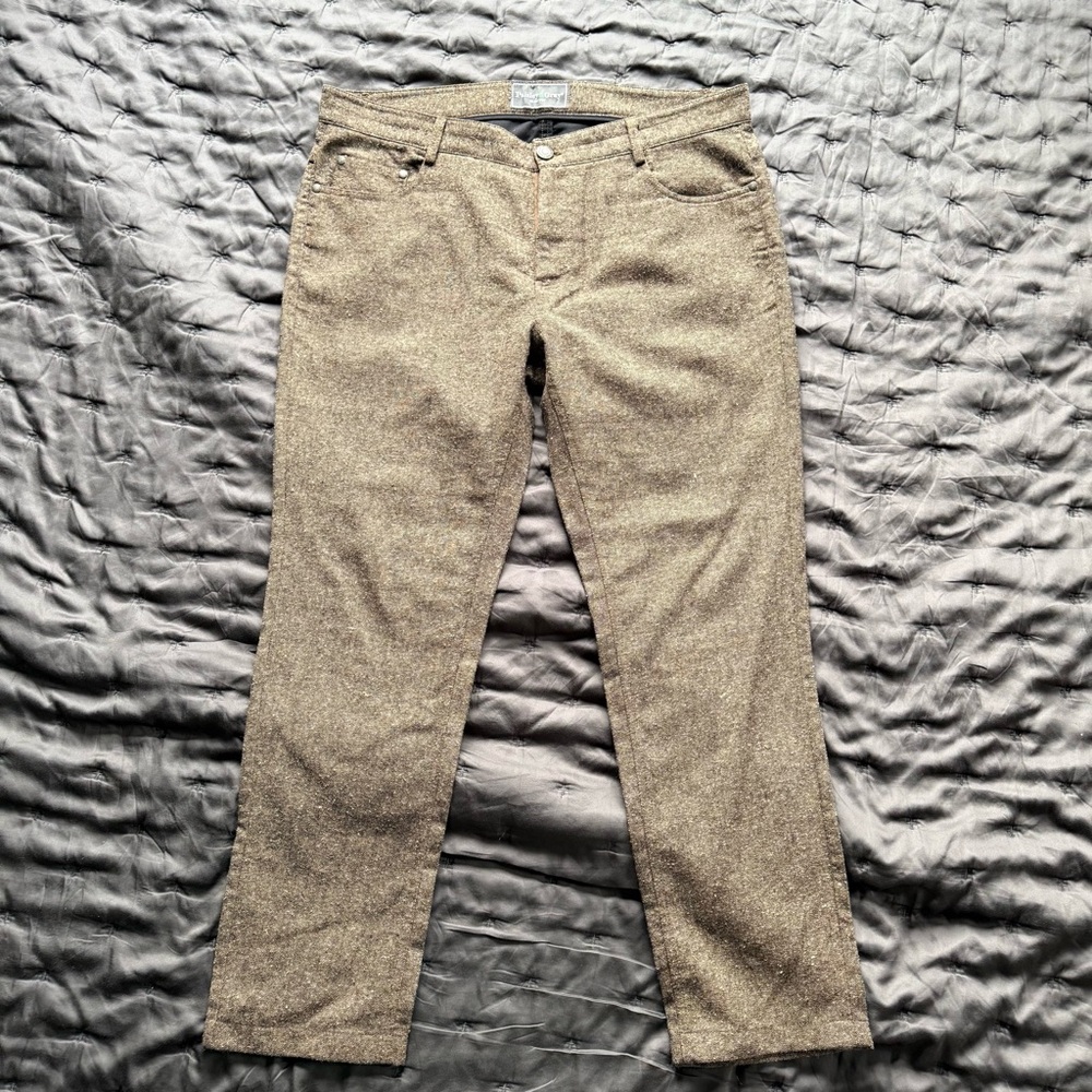 Men's Tweed slim fit Dress Pants